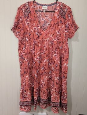 Floral Shift Dress